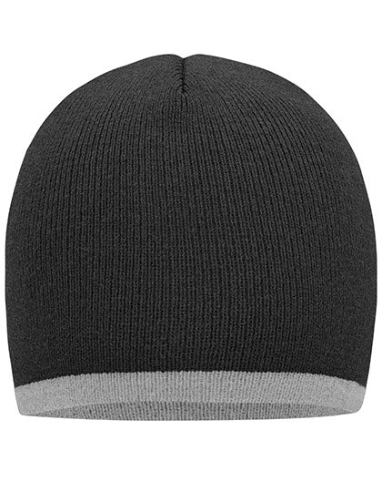 Beanie With Contrasting Border (MB7584)