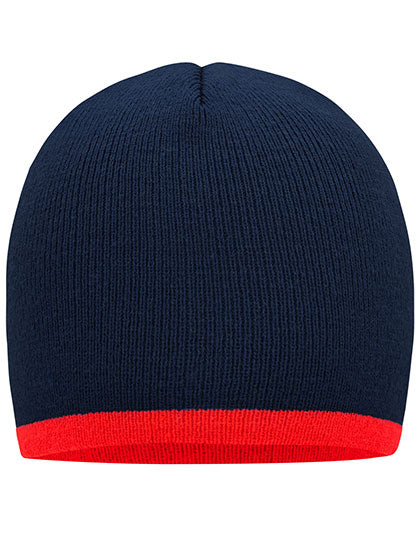 Beanie With Contrasting Border (MB7584)