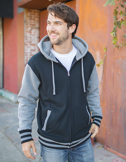 Unisex Heavyweight Varsity Zip Hood (NP351)