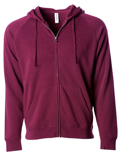 Unisex Midweight Special Blend Raglan Zip Hood (NP355)