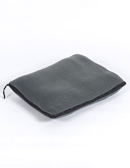 Mikrofleece-Decken-Kissen-Set Recycled (NT650)