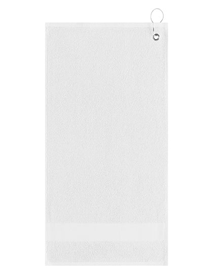 Golfhandtuch mit Aufhänger (NT9165)