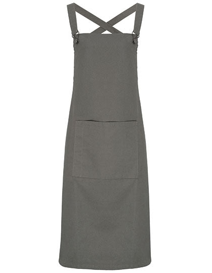 Cross Back Barista Bib Apron (PW129)