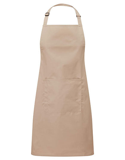 Colours Collection Bib Apron With Pocket (PW154)