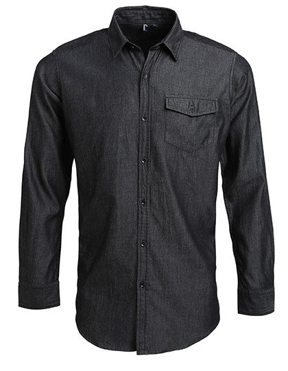Men´s Jeans Stitch Denim Shirt (PW222)