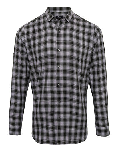 Men´s Mulligan Check Cotton Long Sleeve Shirt (PW250)
