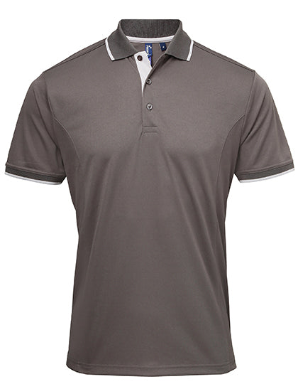 Men´s Contrast Coolchecker® Polo (PW618)