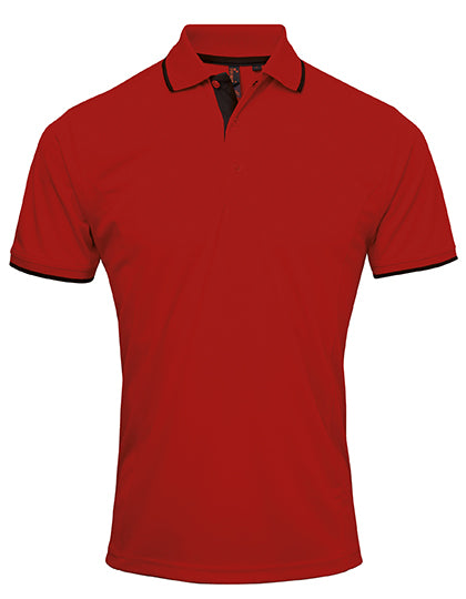 Men´s Contrast Coolchecker® Polo (PW618)