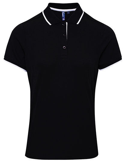 Women´s Contrast Coolchecker® Polo (PW619)