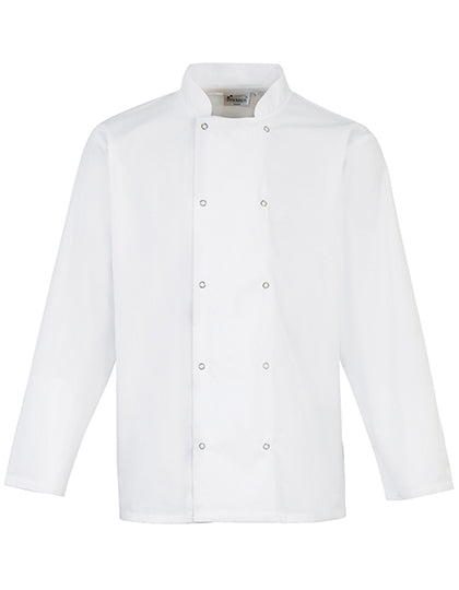 Chef´s Long Sleeve Stud Jacket (PW665)