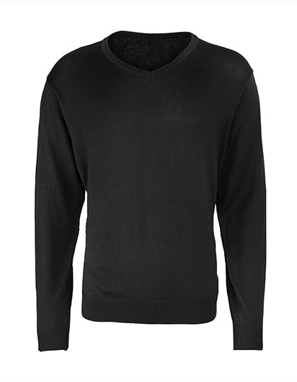 Men´s V-Neck Knitted Sweater (PW694)