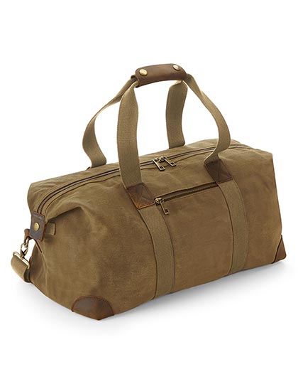 Heritage Waxed Canvas Holdall (QD650)