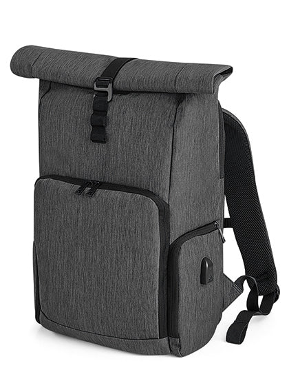Q-Tech Charge Roll-Top Backpack (QD995)