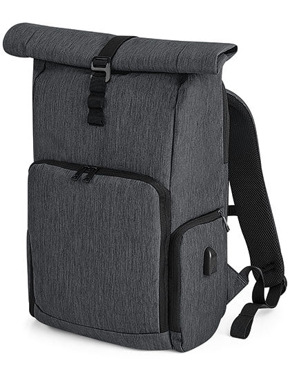 Q-Tech Charge Roll-Top Backpack (QD995)