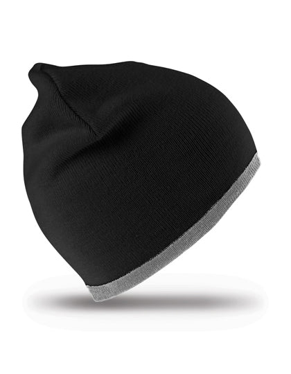 Soft Feel Cuffless Reversible Beanie (RC46)