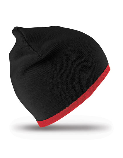 Soft Feel Cuffless Reversible Beanie (RC46)