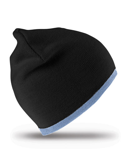 Soft Feel Cuffless Reversible Beanie (RC46)