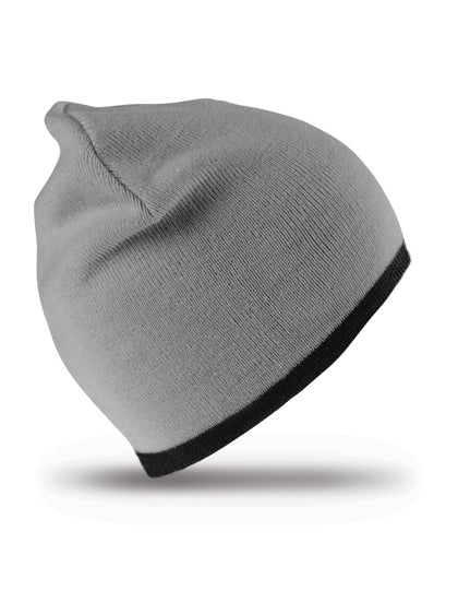 Soft Feel Cuffless Reversible Beanie (RC46)