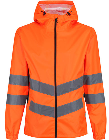 Pro Hi-Vis Packaway Jacket (RG497)