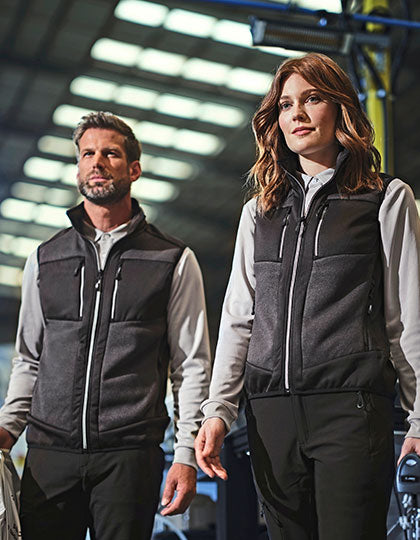 E-volve Unisex Knit Effect Stretch Bodywarmer (RG914)