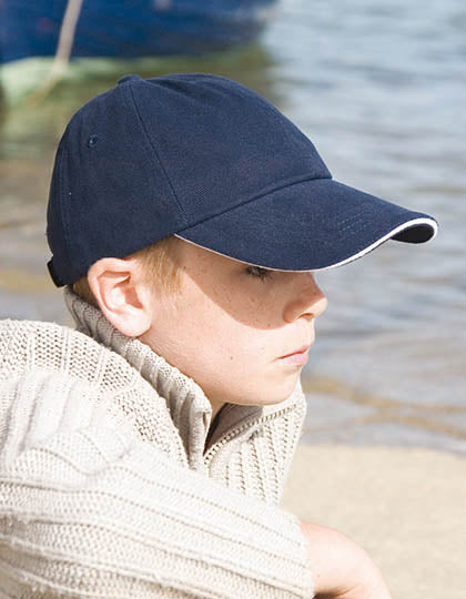 Junior Heavy Brushed Cotton Cap (RH24PJ)