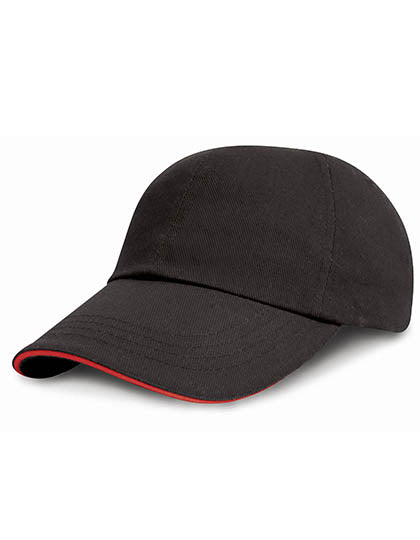 Junior Heavy Brushed Cotton Cap (RH24PJ)