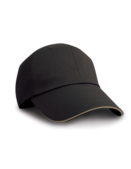 Herringbone Cap With Sandwich Peak (RH38)