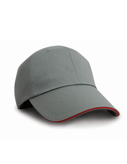 Herringbone Cap With Sandwich Peak (RH38)