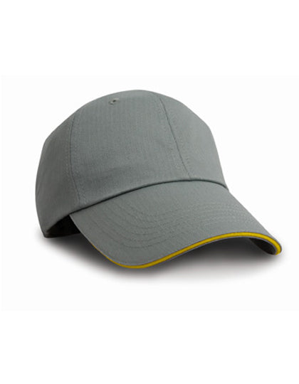 Herringbone Cap With Sandwich Peak (RH38)