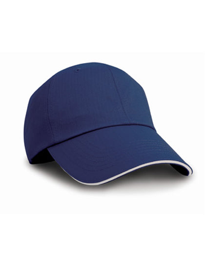 Herringbone Cap With Sandwich Peak (RH38)