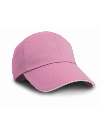 Herringbone Cap With Sandwich Peak (RH38)