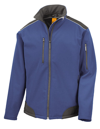 Ripstop Soft Shell Workwear Jacket With Cordura Panels (RT124)