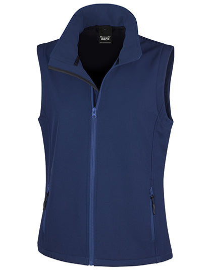 Women´s Printable Soft Shell Bodywarmer (RT232F)