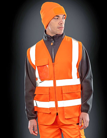 Heavy Duty Polycotton Security Vest (RT477)