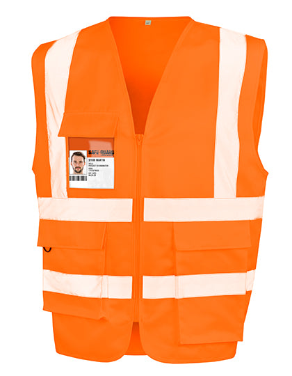 Heavy Duty Polycotton Security Vest (RT477)