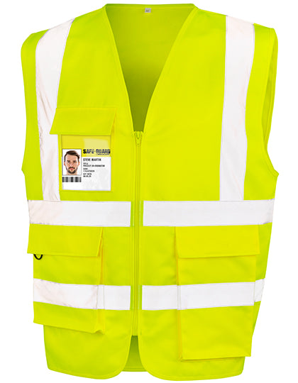 Heavy Duty Polycotton Security Vest (RT477)