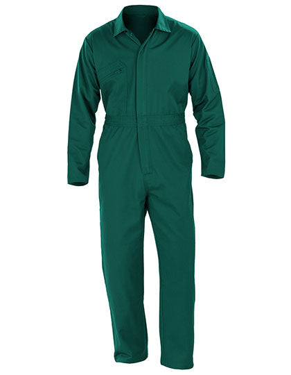 Recycled Action Overall With Zip Front (RT510)