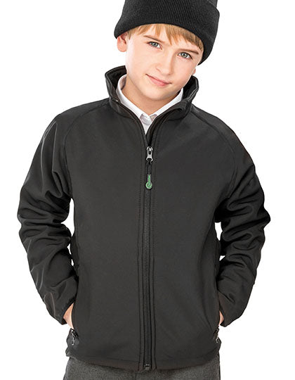Recycled 2-Layer Printable Youth Softshell Jacket (RT901Y)