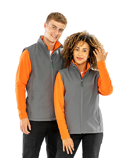 Men´s Recycled 2-Layer Printable Softshell Bodywarmer (RT902)
