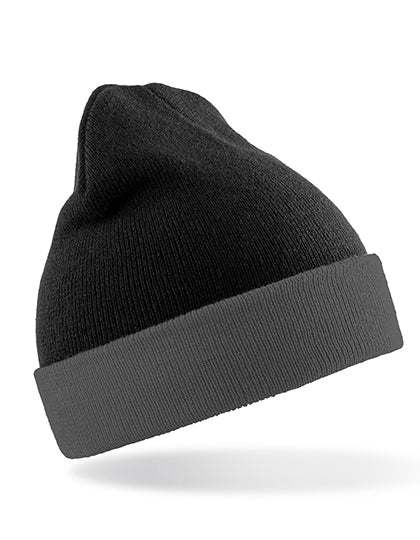 Recycled Black Compass Beanie (RT930)