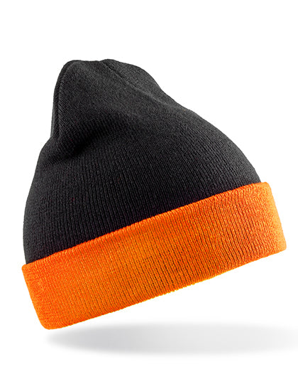 Recycled Black Compass Beanie (RT930)