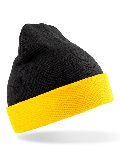 Recycled Black Compass Beanie (RT930)