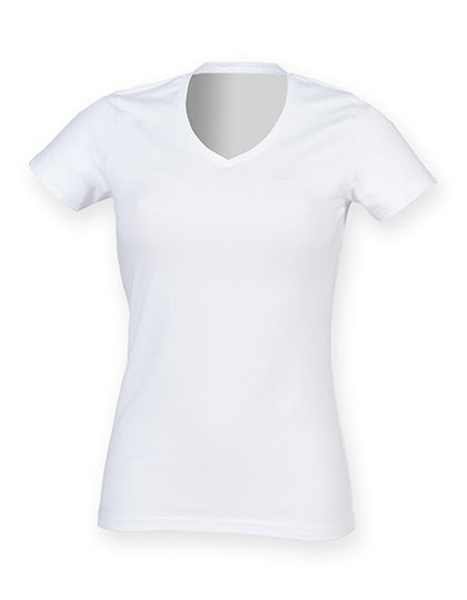 Women´s Feel Good Stretch V-Neck T (SF122)