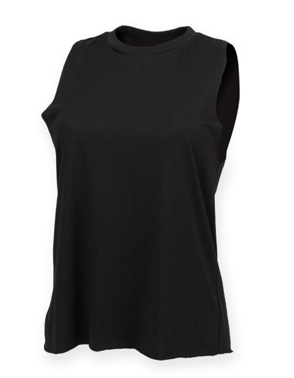 Women´s High Neck Slash Armhole Vest (SF232)