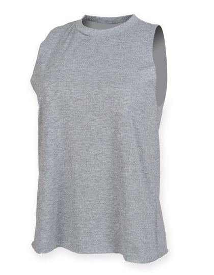 Women´s High Neck Slash Armhole Vest (SF232)