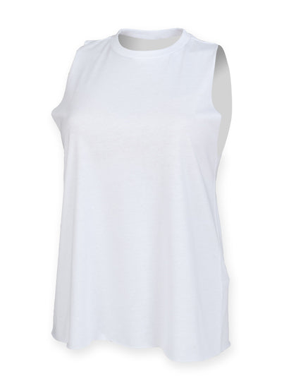 Women´s High Neck Slash Armhole Vest (SF232)