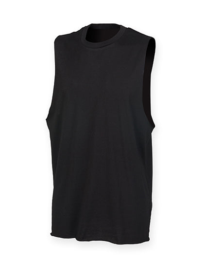 Men´s High Neck Slash Armhole Vest (SFM232)