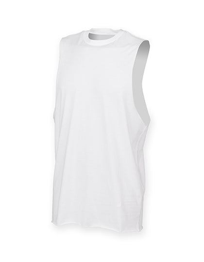 Men´s High Neck Slash Armhole Vest (SFM232)