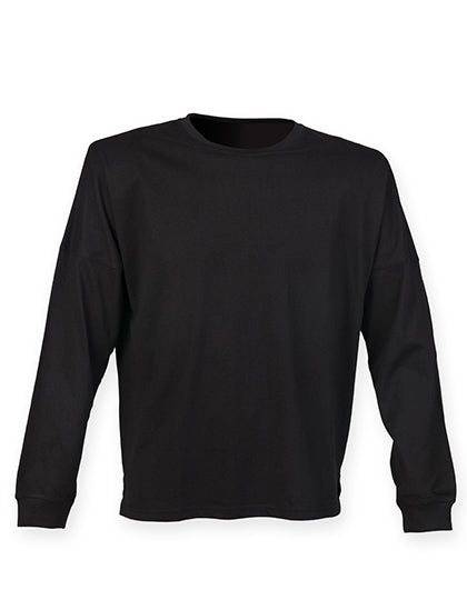 Unisex Drop Shoulder Slogan Top (SFM514)