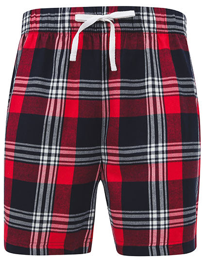 Men´s Tartan Lounge Shorts (SFM82)